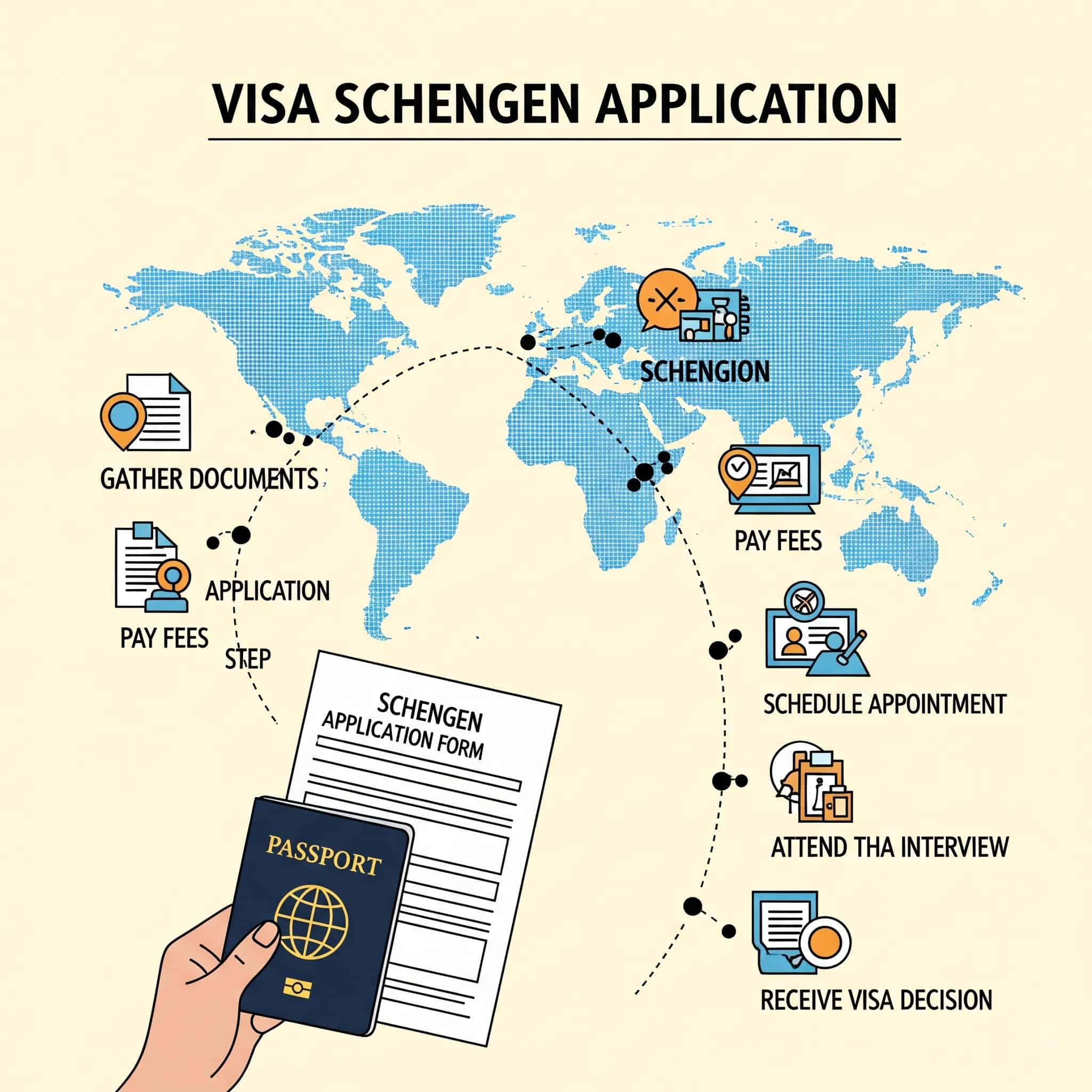 ไขทุกข้อสงสัย: คู่มือขอ Visa Schengen 2025 (ฉบับอัปเดตล่าสุด!)
