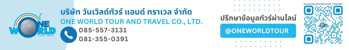 วันเวิลด์ทัวร์ แอนด์ ทราเวล